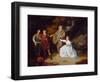 A Scene from Shakespeare's the Tempest, 1787 (Oil on Canvas)-Francis Wheatley-Framed Giclee Print