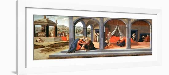 A Scene from St John the Bapiste, Detail, C1500-1540-Francesco Granacci-Framed Giclee Print