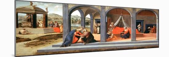 A Scene from St John the Bapiste, Detail, C1500-1540-Francesco Granacci-Mounted Giclee Print