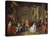 A Scene from The Beggar's Opera VI-William Hogarth-Stretched Canvas