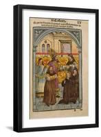 A Scene from the Council of Constance, from 'Chronik Des Konzils Von Konstanz'-Ulrich Von Richental-Framed Giclee Print