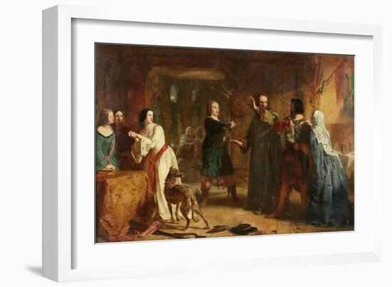 A Scene from 'The Lady of the Lake'-Alexander Johnston-Framed Giclee Print