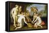 A Scene from the Legend of Perseus and Andromeda-Cornelis Cornelisz van Haarlem-Framed Stretched Canvas