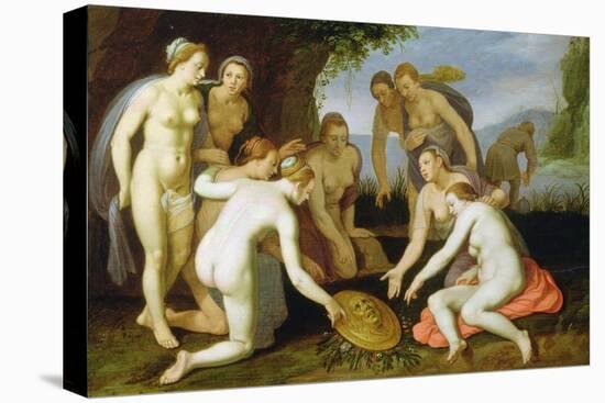 A Scene from the Legend of Perseus and Andromeda-Cornelis Cornelisz van Haarlem-Stretched Canvas