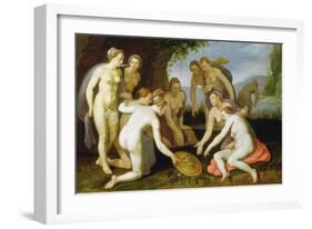 A Scene from the Legend of Perseus and Andromeda-Cornelis Cornelisz van Haarlem-Framed Giclee Print