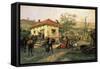 A Scene from the Russian-Turkish War in 1876-77, 1882-Pawel Kowalewsky-Framed Stretched Canvas
