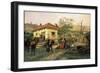 A Scene from the Russian-Turkish War in 1876-77, 1882-Pawel Kowalewsky-Framed Giclee Print