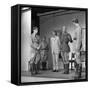 A Scene from the Terence Rattigan Play, Ross, Worksop College, Nottinghamshire, 1963-Michael Walters-Framed Stretched Canvas