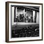 A Scene from the Terence Rattigan Play, Ross, Worksop College, Nottinghamshire, 1963-Michael Walters-Framed Photographic Print