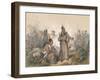 A Scene from the War of Independence in Hungary on 1849-Josef Anton Strassgschwandtner-Framed Giclee Print