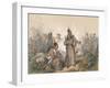 A Scene from the War of Independence in Hungary on 1849-Josef Anton Strassgschwandtner-Framed Giclee Print