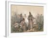 A Scene from the War of Independence in Hungary on 1849-Josef Anton Strassgschwandtner-Framed Giclee Print