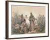 A Scene from the War of Independence in Hungary on 1849-Josef Anton Strassgschwandtner-Framed Giclee Print