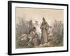 A Scene from the War of Independence in Hungary on 1849-Josef Anton Strassgschwandtner-Framed Giclee Print