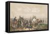A Scene from the War of Independence in Hungary on 1849-Josef Anton Strassgschwandtner-Framed Stretched Canvas