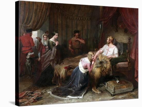 A Scene from Walter Scott's 'The Talisman', C.1840-60-Charles Landseer-Stretched Canvas