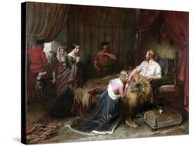 A Scene from Walter Scott's 'The Talisman', C.1840-60-Charles Landseer-Stretched Canvas
