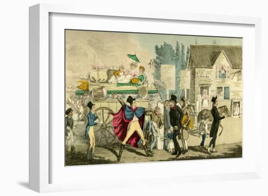 A Scene Full of Effect, without the Aid of Canvas-Theodore Lane-Framed Giclee Print