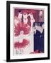 A Scene in a Paris Night Club at Midnight: Semi-Naked Dancers and their Admirers-null-Framed Photographic Print