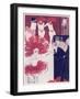 A Scene in a Paris Night Club at Midnight: Semi-Naked Dancers and their Admirers-null-Framed Photographic Print