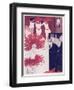 A Scene in a Paris Night Club at Midnight: Semi-Naked Dancers and their Admirers-null-Framed Photographic Print