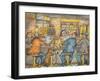 A Scene in a Seattle Skid Road Café-Ronald Ginther-Framed Giclee Print