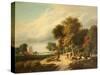 A Scene in Norfolk-Samuel David Colkett-Stretched Canvas