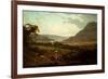 A Scene in the Lake District-Julius Caesar Ibbetson-Framed Giclee Print