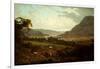 A Scene in the Lake District-Julius Caesar Ibbetson-Framed Giclee Print