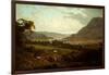 A Scene in the Lake District-Julius Caesar Ibbetson-Framed Giclee Print
