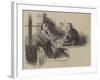 A Scene in the 'Pictorial Times' Office-null-Framed Giclee Print