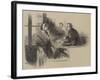 A Scene in the 'Pictorial Times' Office-null-Framed Giclee Print