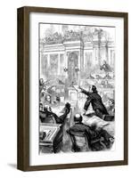 A Scene in the US House of Representatives, Washington DC, USA, C1860s-null-Framed Giclee Print