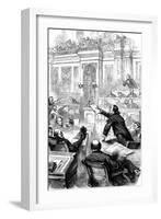 A Scene in the US House of Representatives, Washington DC, USA, C1860s-null-Framed Giclee Print