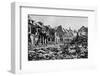 'A Scene of Desolation. - A Street in Peronne', 1919-War Office-Framed Photographic Print