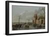 A Scene on the Ice, 1627-Jan Van Goyen-Framed Giclee Print