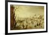 A Scene on the Ice, C.1630-Hendrick Avercamp-Framed Giclee Print