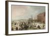 A Scene on the Ice Near a Town, C. 1615-Hendrick Avercamp-Framed Giclee Print