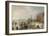 A Scene on the Ice Near a Town, C. 1615-Hendrick Avercamp-Framed Giclee Print