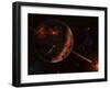 A Scene Portraying the Early Stages of a Solar System Forming-Stocktrek Images-Framed Premium Photographic Print