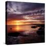 A Scenic Atmospheric Landscape Sunset-South West Images Scotland-Stretched Canvas