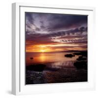A Scenic Atmospheric Landscape Sunset-South West Images Scotland-Framed Photographic Print