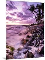 A Scenic Beach At Sunset Along The Kona Coast Of Hawaii's Big Island-Daniel Kuras-Mounted Photographic Print