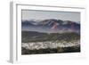 A Scenic View of San Francisco and the Golden Gate Bridge from Twin Peaks Overlook-Adam Barker-Framed Photographic Print