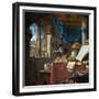 A Scholar in His Study-Thomas Wyck-Framed Giclee Print