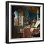 A Scholar in His Study-Thomas Wyck-Framed Giclee Print