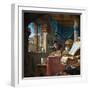 A Scholar in His Study-Thomas Wyck-Framed Giclee Print