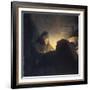 A Scholar in his Study-Rembrandt van Rijn-Framed Giclee Print