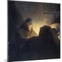 A Scholar in his Study-Rembrandt van Rijn-Mounted Giclee Print