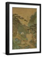 A Scholar Listening to a Waterfall-Li Shizuo-Framed Giclee Print